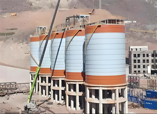 若羌高架钢板仓